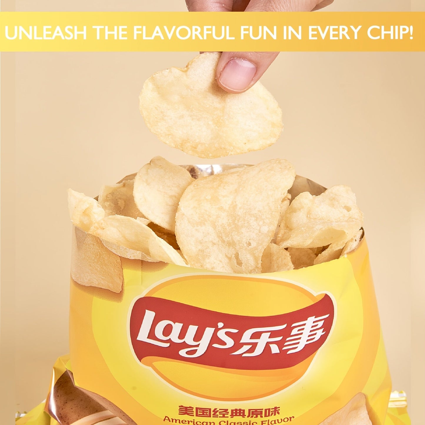 Lay's Potato Chips Variety Pack 3 or 6 Packs (65g/70g Each) – Assorted Flavors Snack Pack for Office, Parties, Casual Gatherings & On-the-Go Snacking