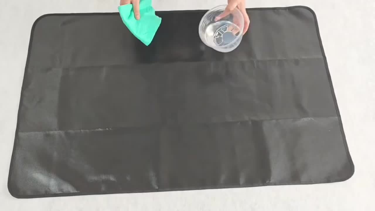 BBQ Grill Mat & Fire Pit Pad – Double-Sided Fireproof Heat-Resistant Deck Protector, Waterproof & Oil-Proof, Easy to Clean, 7 Sizes for Outdoor Grills, Fireplaces, Fire Pits & Smokers