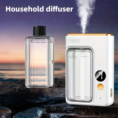 Aroma Diffuser with Essential Oils Set Large Capacity 7-Level Mist USB Powered Auto Shut-Off Bedroom Humidifier Home Aromatherapy Diffuser with Encounter Shangri-La Gardenia Hilton Ocean Scents