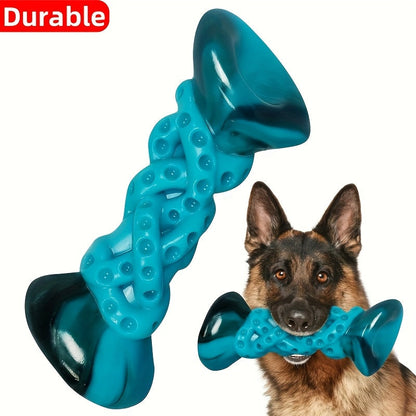 Durable Nylon Dog Chew Toy Anxiety Relief Boredom Buster Indestructible Pet Toy for Small Medium Large Dogs Aggressive Chewers Standard and Large Size Keeps Dogs Busy Stress Relief