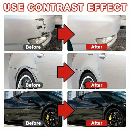 Car Scratch Repair Wax 2-Pack 100ml – Nano-Bright Polish Removes Scratches & Brush Marks, Restores All Car Paint Colors, DIY Auto Detailing Scratch Remover Kit