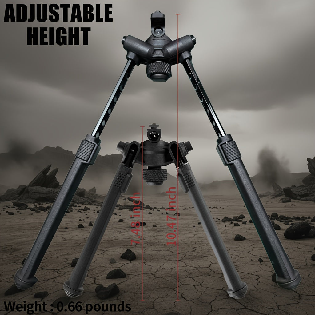 MAG M-LOK Bipod – Lightweight Aluminum Alloy Foldable Bipod for Hunting & Shooting, Quick-Release Folding, Non-Slip Rubber Feet, Black & Flat Dark Earth, Compatible with M4 AR15 M-LOK Handguards