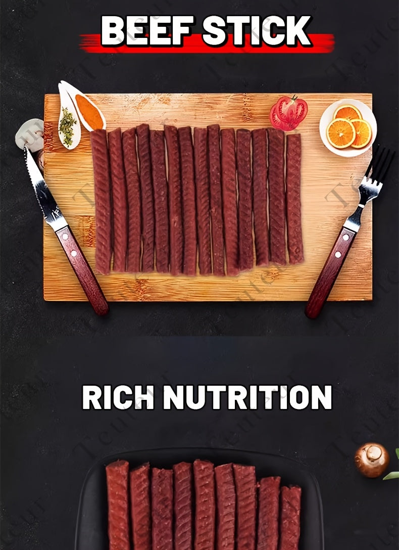 Premium Natural Beef Sticks Dog Treats – High Protein Grain-Free Beef Jerky & Molar Chews for Puppies, Adult Small Medium Large Dogs, Long-Lasting Training Rewards for All Breeds