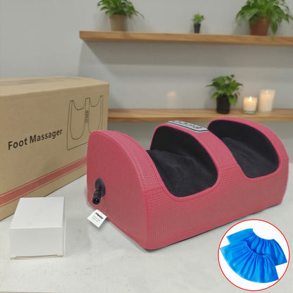 Electric Foot Massager with Heat – Deep Kneading & Compression for Legs, Feet & Arms, Home & Office Use, Multiple Models with Foot Covers