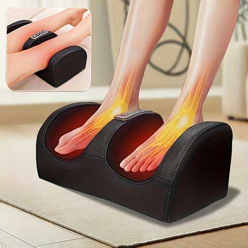 Electric Foot Massager with Heat – Deep Kneading & Compression for Legs, Feet & Arms, Home & Office Use, Multiple Models with Foot Covers