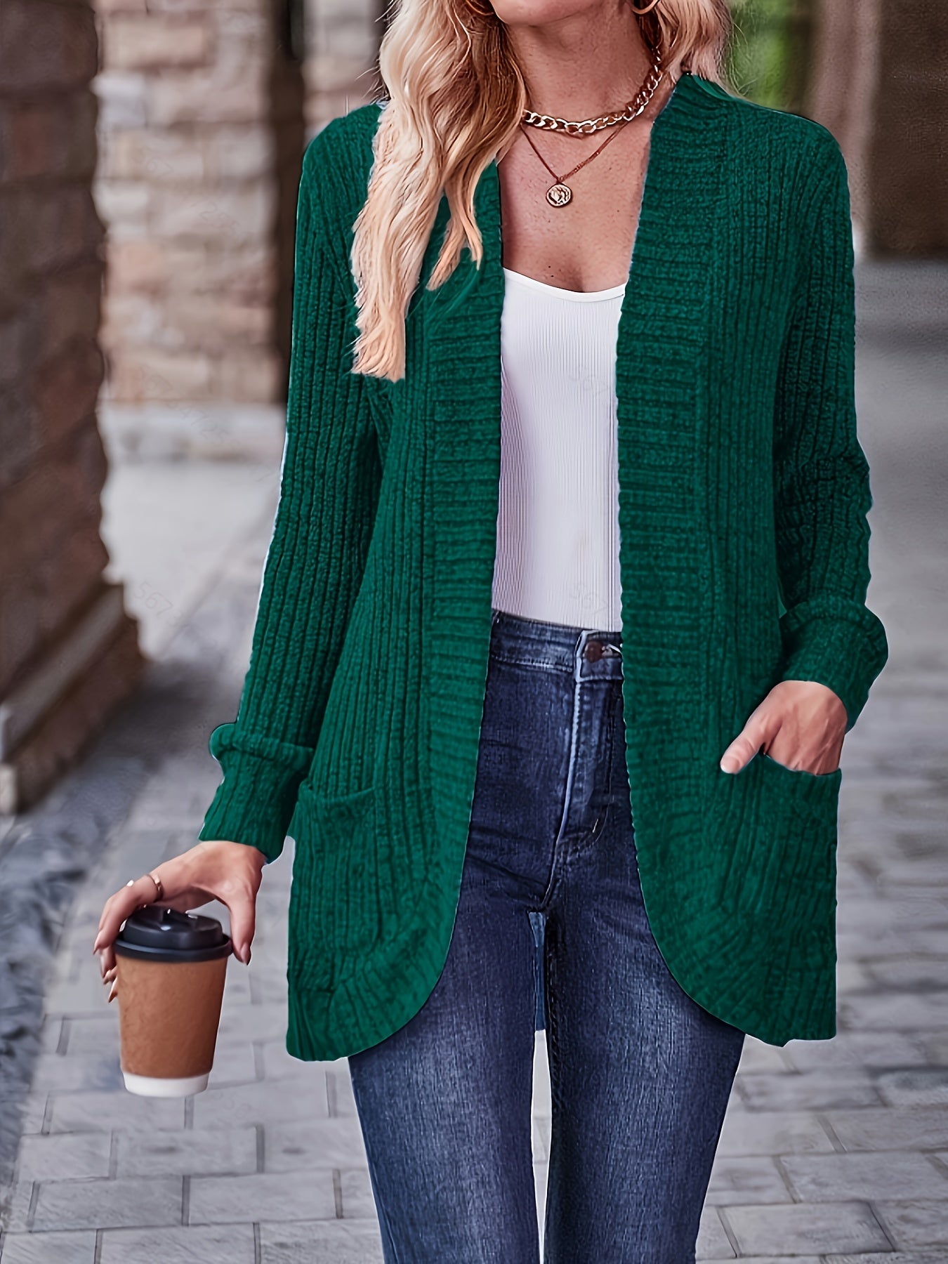 Women's Loose Casual Long Sleeve Blouse Solid Color Pocket Thread Splicing Relaxed Fit Top 10 Colors S-XXL Everyday Wear