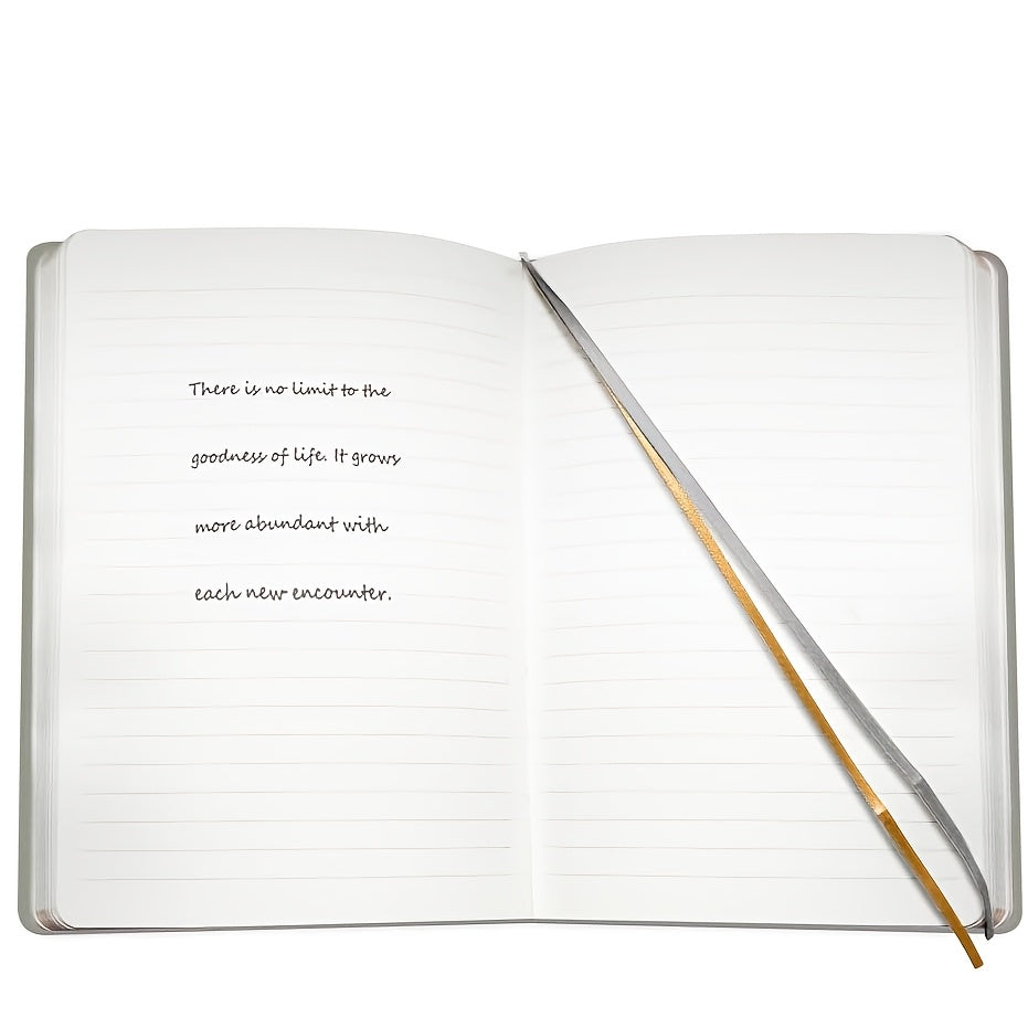 Vintage Faux Leather Hardcover Journal – 256-Page College Grid Notebook, 100 GSM Thick Paper, Golden Edge, B6 5.1"x7.1", 6 Colors, for Students Writers Travelers Bullet Journal