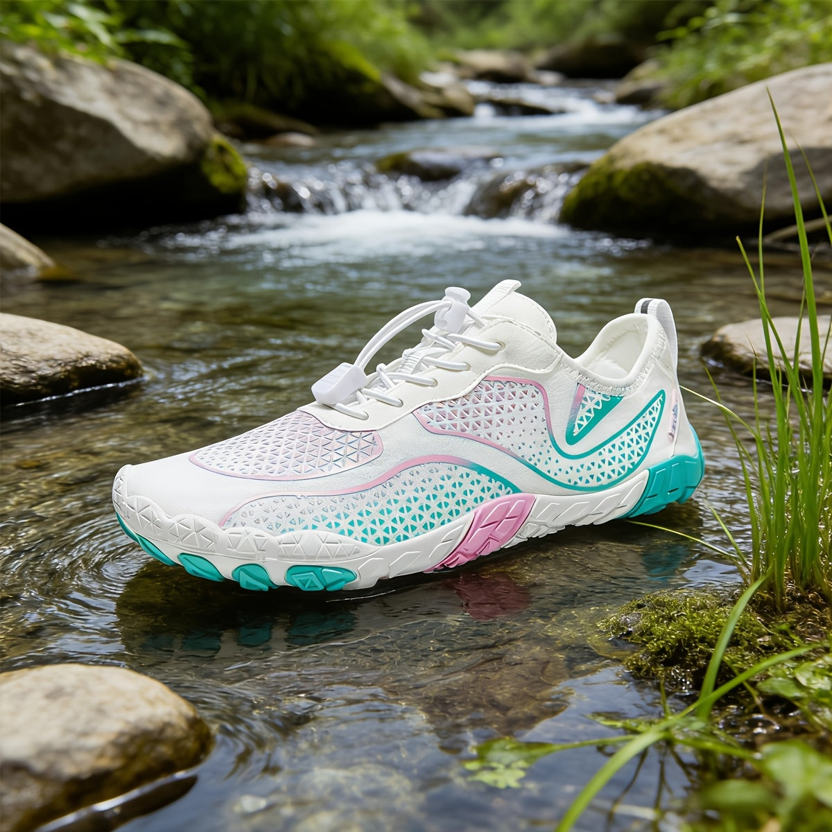 Women's Barefoot Water Shoes Wide Toe Box – Lightweight Non-Slip Breathable Aqua Shoes for Beach, Pool, Hiking & Walking, Athletic Minimalist Footwear US Size 6-11, Multiple Colors