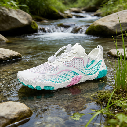 Women's Barefoot Water Shoes Wide Toe Box – Lightweight Non-Slip Breathable Aqua Shoes for Beach, Pool, Hiking & Walking, Athletic Minimalist Footwear US Size 6-11, Multiple Colors