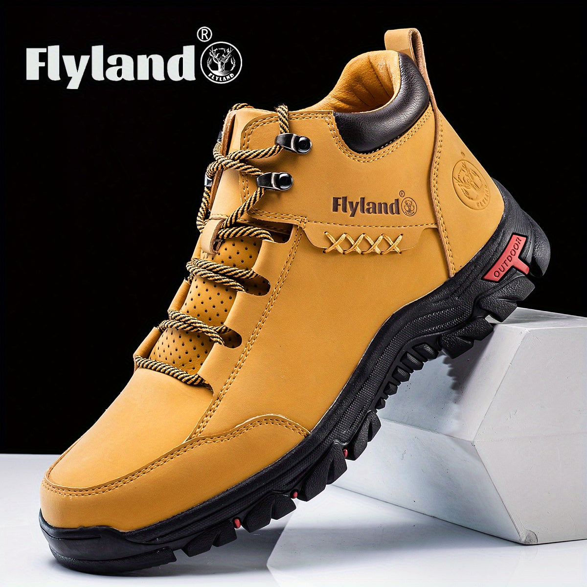 Men's Genuine Leather Chukka Boots Vintage Classic Top Layer Cowhide Lace-Up Ankle Boot Daily Casual Work Office 7 Colors US 8-13