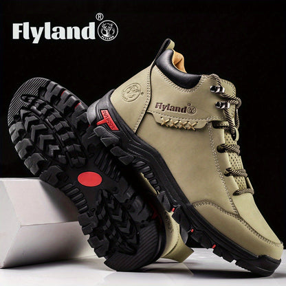 Men's Genuine Leather Chukka Boots Vintage Classic Top Layer Cowhide Lace-Up Ankle Boot Daily Casual Work Office 7 Colors US 8-13
