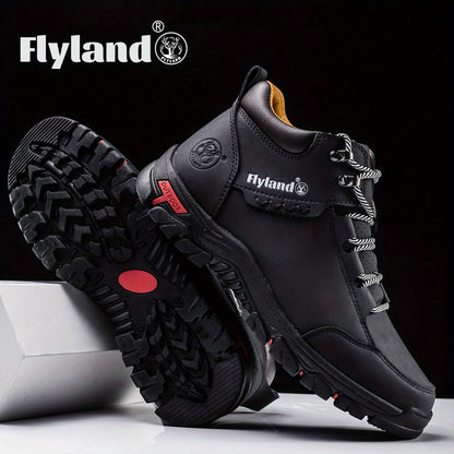 Men's Genuine Leather Chukka Boots Vintage Classic Top Layer Cowhide Lace-Up Ankle Boot Daily Casual Work Office 7 Colors US 8-13