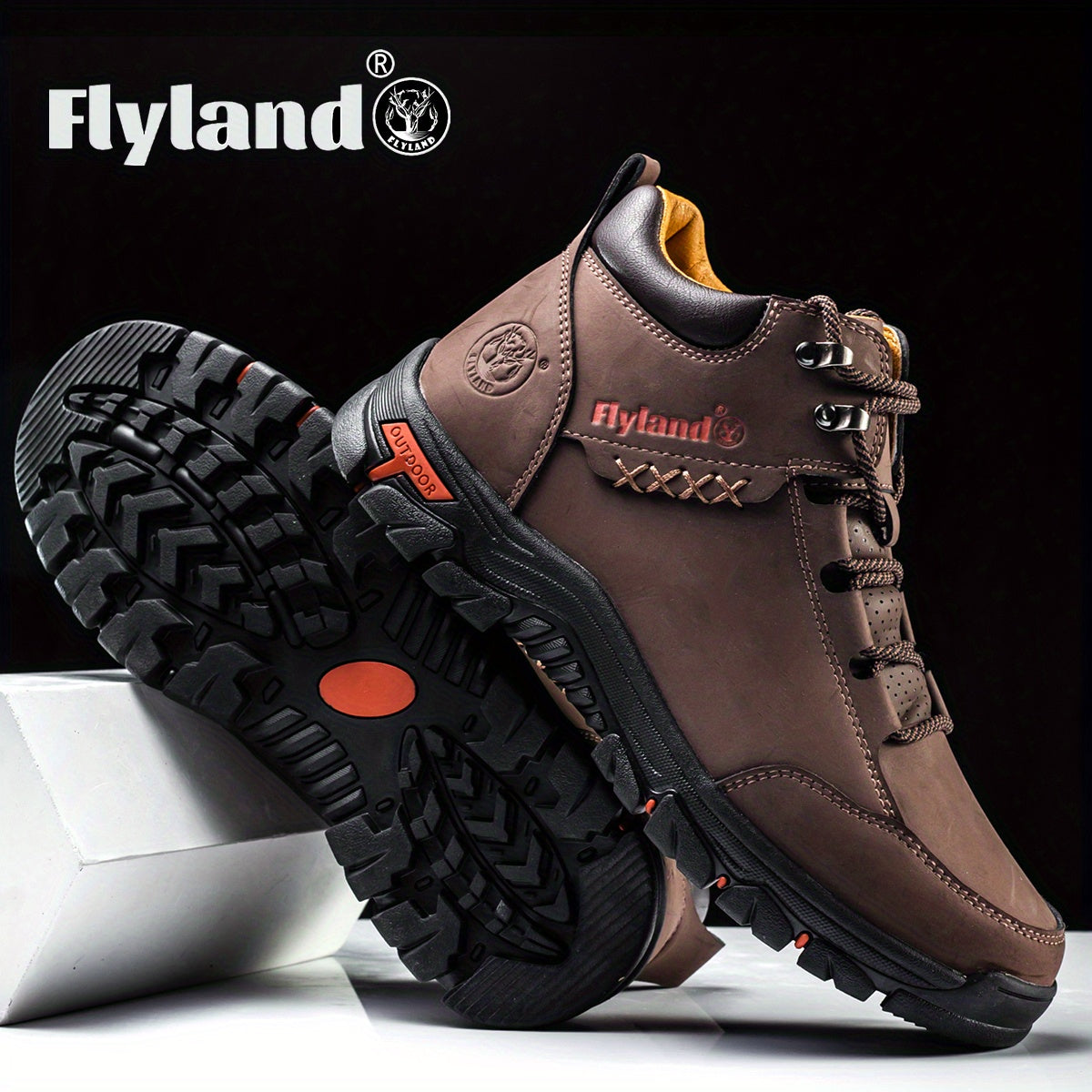 Men's Genuine Leather Chukka Boots Vintage Classic Top Layer Cowhide Lace-Up Ankle Boot Daily Casual Work Office 7 Colors US 8-13