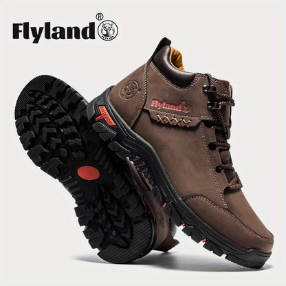 Men's Genuine Leather Chukka Boots Vintage Classic Top Layer Cowhide Lace-Up Ankle Boot Daily Casual Work Office 7 Colors US 8-13