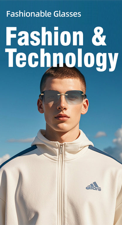 Bluetooth Smart Glasses with Touch Controls & Open Ear Audio – Integrated Microphone, Hands-Free Calls & Music, Polarized Lens, Ideal for Outdoor Sports, Driving & Everyday Wear