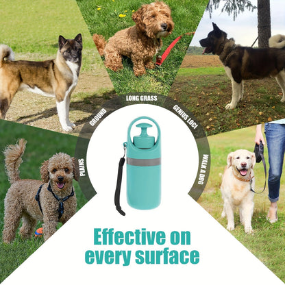 Dog Poop Scooper with Drawstring Bag – Portable EVA Pet Waste Picker, Scoop & Dispense, Lightweight Sanitary Outdoor Pooper Scooper for Dogs, No Battery, Easy Carry