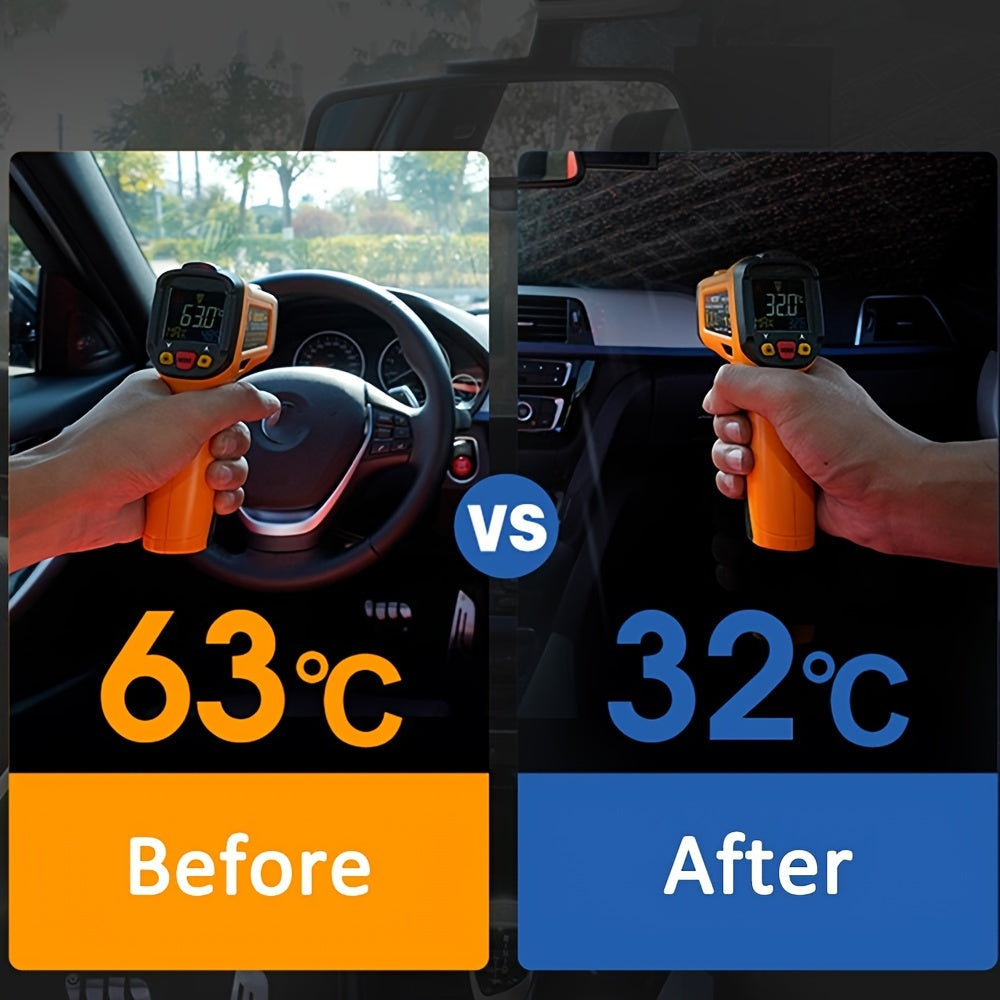Car Windshield Sunshade Foldable UV Blocker - Compact Collapsible Sun Shade for Car Windshields, Blocks UV Rays & Heat, Keeps Interior Cool, Fits Most Cars SUVs & Trucks, Easy Storage