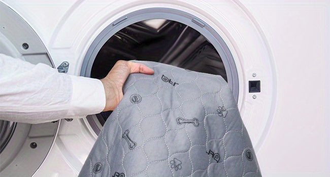 Washable Reusable Dog Pee Pads with Bone Print – Non-Slip Leakproof Absorbent Puppy Training Pads, Machine Washable Whelping Pads for Couch Crate Playpen Potty Training, Multiple Sizes