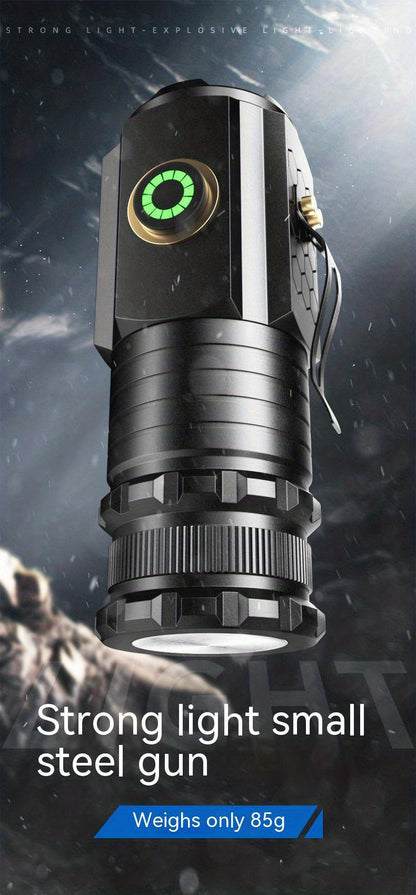 3000LM Rechargeable LED Flashlight Super Bright Magnetic Base Long Range - Tactical Flashlight for Camping Outdoor Car Repair Emergency Household