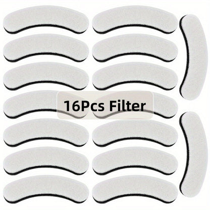Dog Cat Water Fountain Replacement Filters 4/8/16/20/24 Pack Activated Carbon Multi-Filtration Compatible with NPET DF10 DF30 Automatic Pet Water Dispenser