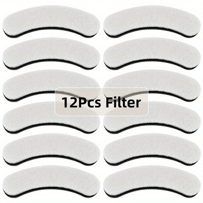 Dog Cat Water Fountain Replacement Filters 4/8/16/20/24 Pack Activated Carbon Multi-Filtration Compatible with NPET DF10 DF30 Automatic Pet Water Dispenser