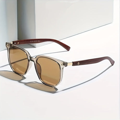 Unisex Vintage Stud Detail Sunglasses TR Polarized UV400 - Retro Street Style Fashion Eyewear for Men Women Outdoor Driving Travel & Daily Wear, Lightweight TR Frame