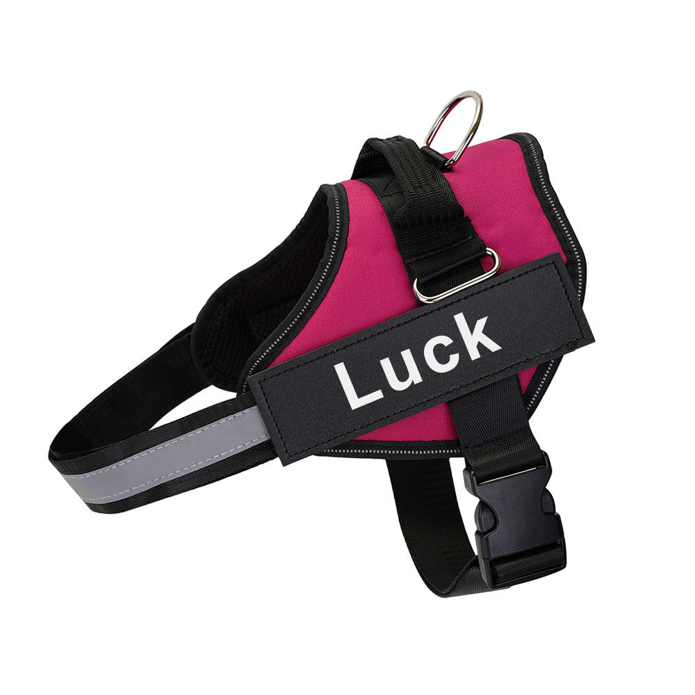 Personalized No-Pull Dog Harness with Custom Name & Phone Number – Heavy Duty Escape Proof Pet Vest for Training & Walking, Sizes XS to XXL, 12 Colors Available