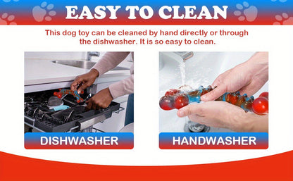 Indestructible Dog Chew Toys for Aggressive Chewers Large Breed Tough Nylon Dog Teething Toy Durable Sturdy Boredom Relief Interactive Chew Toy Keeps Dogs Busy Red 1pc 2pcs 4pcs