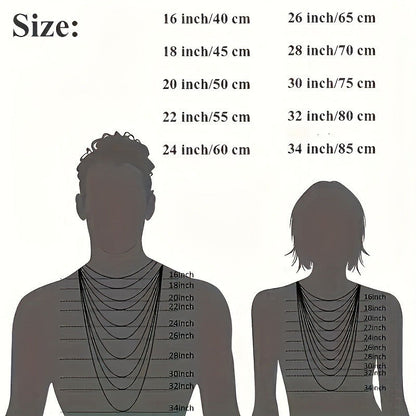 304 Stainless Steel Twisted Rope Chain Necklace for Men & Women – Hypoallergenic Nickel-Free Punk Choker, 3mm 5mm, 20 22 24 Inch, Unisex Daily Wear