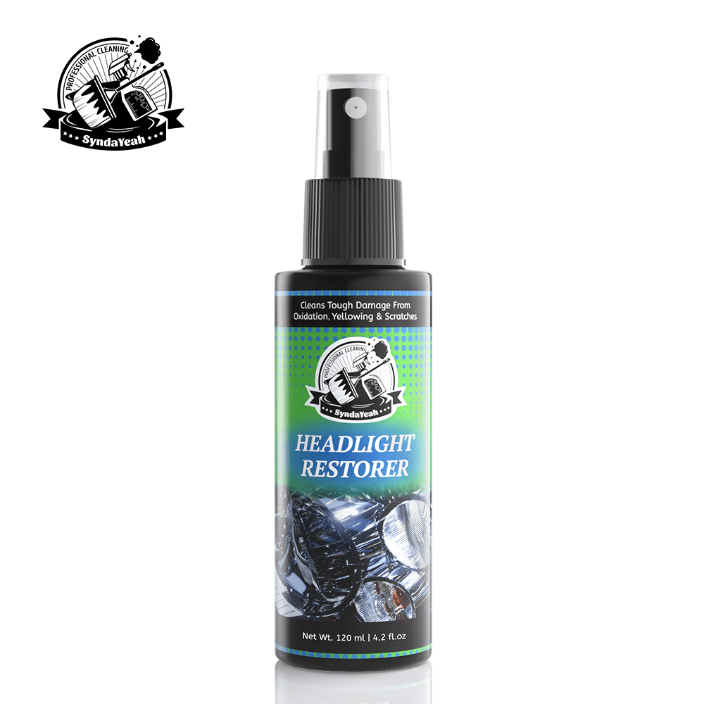 Headlight Restoration Liquid 4.06oz – No Polishing Required, Instantly Clears Cloudy & Yellowed Lenses, Quick DIY Headlight Repair Solution, Enhances Visibility & Brightness, Universal Fit for All Car Models, Headlight Cleaner & Refurbishment Fluid