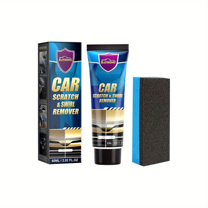 Car Scratch & Swirl Remover Paste 3-Pack – Universal Color Match Formula, Auto Paint Repair Polishing Cream, Easy DIY Touch-Up & Restoration for All Car Colors, Clear Coat Safe, Exterior Detailing