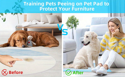 Super Absorbent Dog Pee Pads 23.6x23.6 Inch for Puppy Training & Indoor Pet Toilet Use – Leak-Proof Odor-Control Training Pads, 50 / 100 / 200 / 400 Count Bulk Value Packs