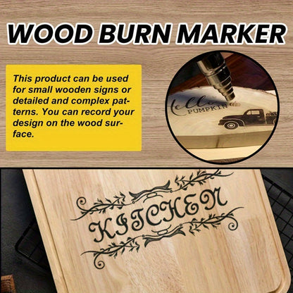 Wood Burning Kit 12 Pcs Pyrography Set Wooden Coasters Burning Pen DIY Woodworking Craft Tool 4 Boxes Beginner Gift