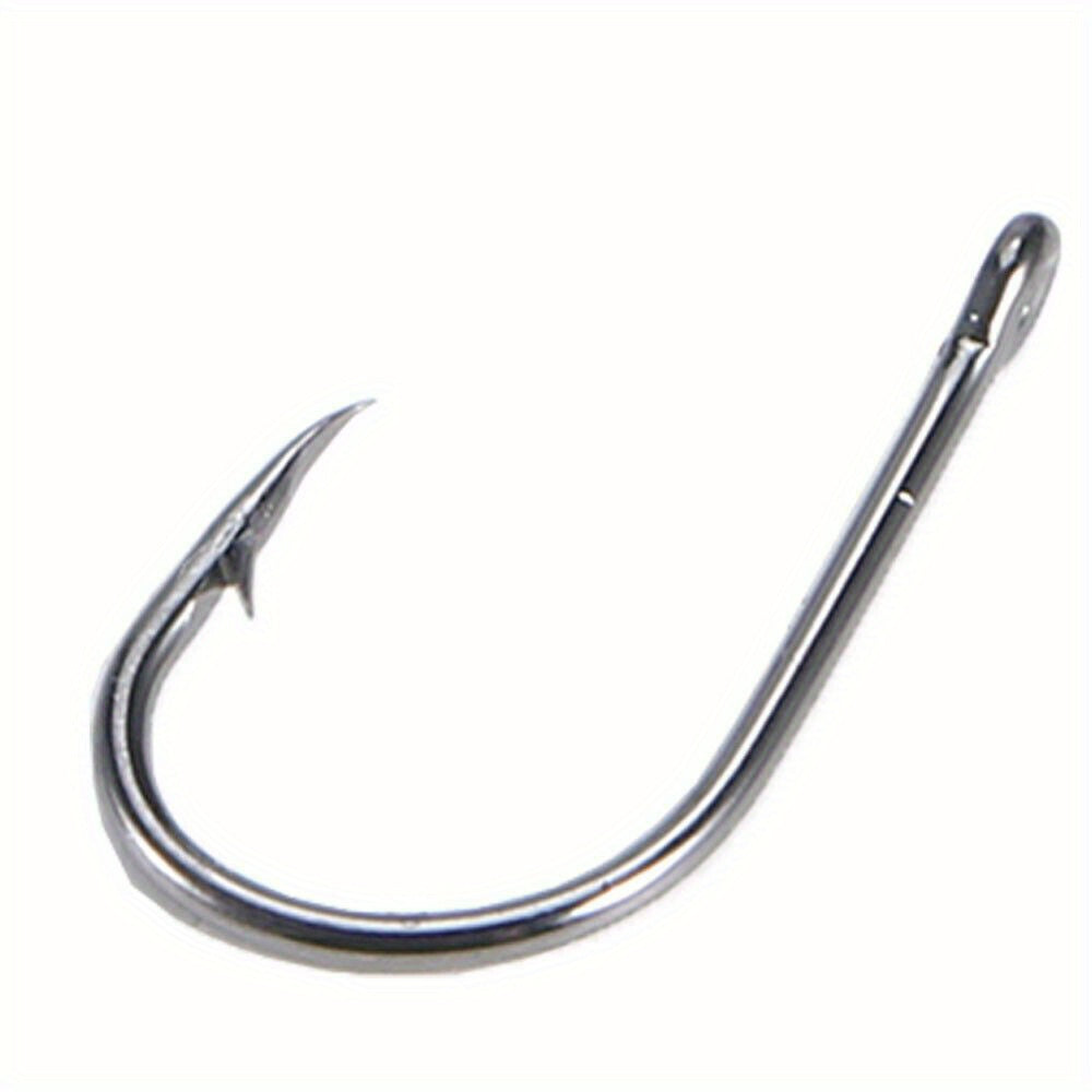 1000pcs Fish Hooks Assorted Sizes #3 #4 #5 #6 #7 #8 #9 #10 #11 #12 Carbon Steel Sharp Barbed Hooks with Portable Storage Box, Freshwater Saltwater Fishing Gear for Bass Trout Carp – Black & Silver