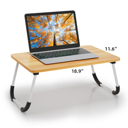 Lap Desk Bed Tray for Laptop & Eating – Large Breakfast Tray with Cup Holder & Drawer for Sofa Couch Floor Sitting, Study Reading Writing Portable Lap Table