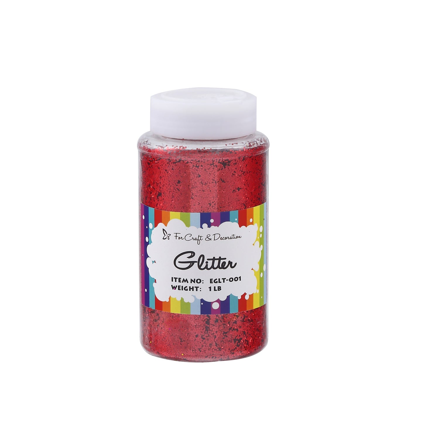 1lb Craft Glitter Powder in 19 Colors – Fine, Ultra Fine & Chunky Glitter with Shaker Top for Tumblers, Resin, Scrapbooking & DIY Crafts, Bulk Glitter for Kids & Adults