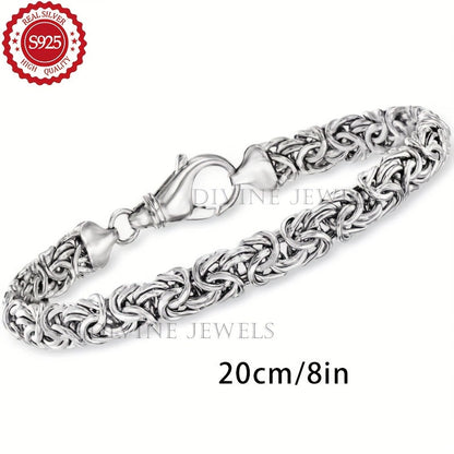 925 Sterling Silver Tennis Bracelet for Women – Elegant Continuous Link Design in Gold & Silver, Includes Gift Box, Perfect for Mother's Day, Valentine's Day & Anniversary Gifts