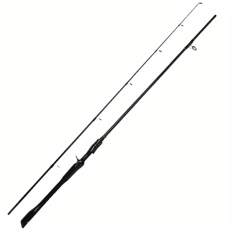 Carbon Fiber Fishing Rod Casting & Spinning – Sensitive Tip, Comfortable Grip, Large Guide Rings for Bass & Trout, Freshwater & Saltwater – 165cm / 180cm / 210cm, Modern Black Stripe Design, Perfect Fishing Gift