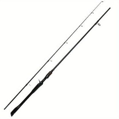 Carbon Fiber Fishing Rod Casting & Spinning – Sensitive Tip, Comfortable Grip, Large Guide Rings for Bass & Trout, Freshwater & Saltwater – 165cm / 180cm / 210cm, Modern Black Stripe Design, Perfect Fishing Gift