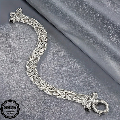 925 Sterling Silver Classic Women's Bracelet with Gift Box - Elegant Silver Gold Wrist Jewelry for Birthday, Valentine's Day, Graduation, Christmas & Special Occasion Gift for Women
