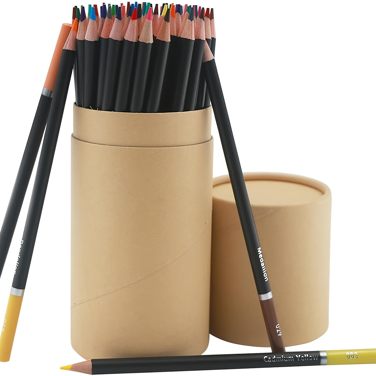 72 Color Oil-Based Colored Pencils Set for Adults Artists and Beginners Vivid Pigment Art Supplies for Drawing Sketching Coloring Creative Projects Back to School