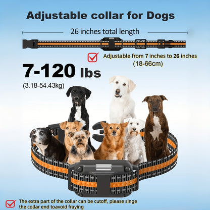 Dog Training Collar with Remote 3300ft Range – Rechargeable E-Collar for 5-120 Lb Dogs, 3 Training Modes Beep Vibration & Safe Shock, Waterproof Dog Shock Collar for Small Medium Large Breeds
