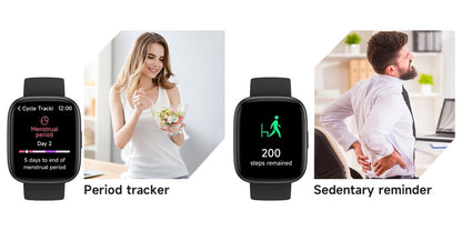 Smart Watch for Men & Women with Wireless Calling & Built-in Alexa – 1.83" HD Touch Screen, 100+ Sports Modes, Heart Rate Monitor, Waterproof Fitness Tracker, Compatible with iPhone & Android