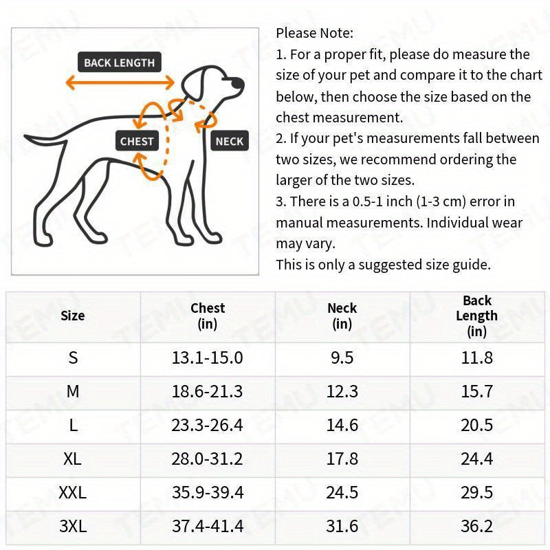 Reflective Dog Raincoat with Hooded Cape – Waterproof Pullover Pet Rain Jacket for All Breeds, Easy On/Off Hook-and-Loop Closure, Sizes S-3XL, Yellow