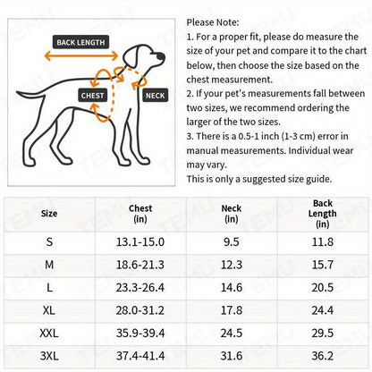Reflective Dog Raincoat with Hooded Cape – Waterproof Pullover Pet Rain Jacket for All Breeds, Easy On/Off Hook-and-Loop Closure, Sizes S-3XL, Yellow