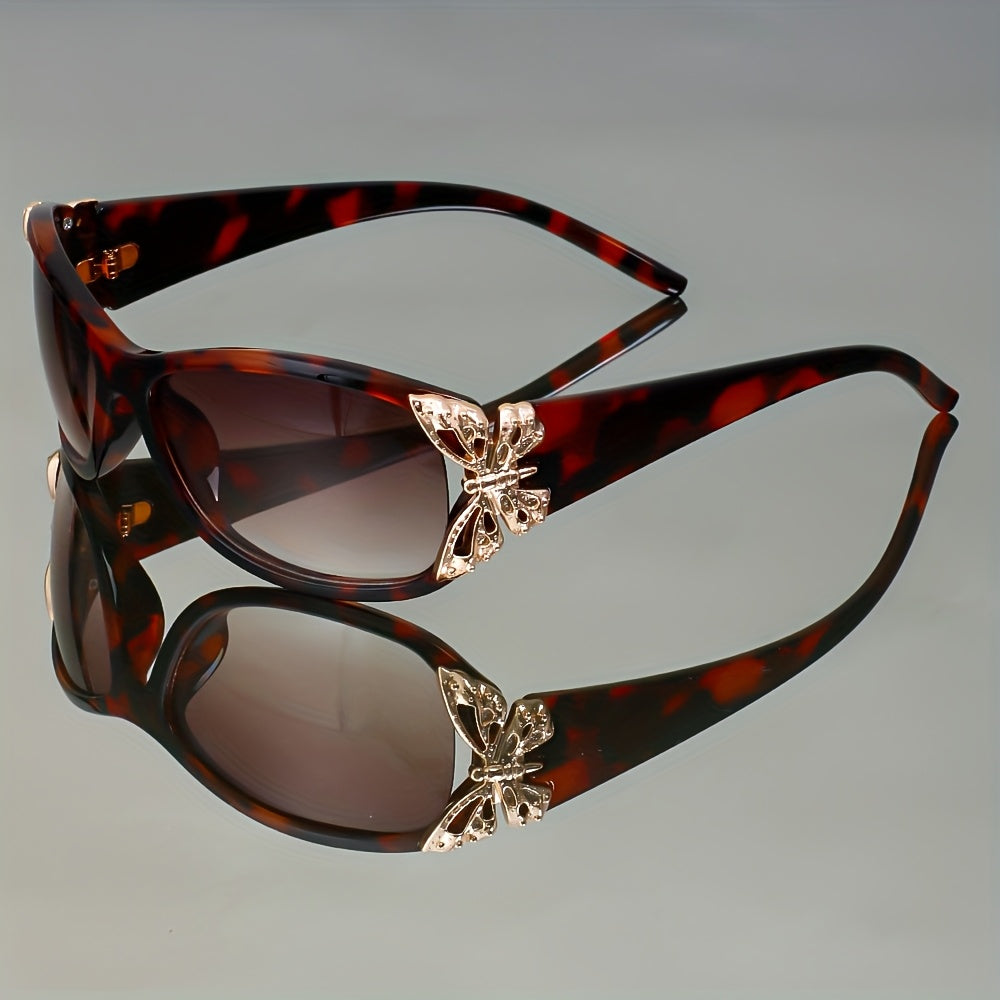 Butterfly Gradient Color Fashion Glasses for Women & Men – High-End Trendy Casual Eyewear, Multifunctional Stylish Sunglasses for Daily Wear & Outdoor Use