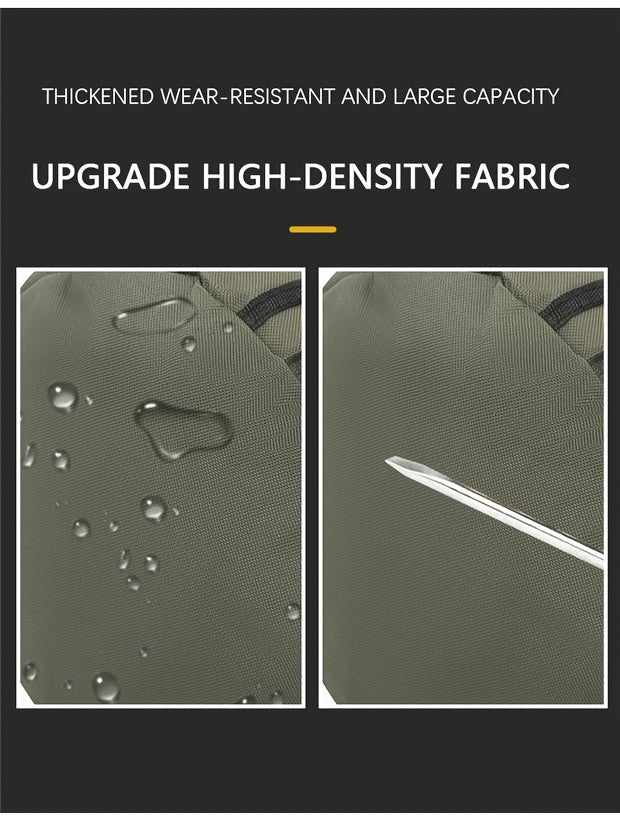 Fishing Rod Bag Large Capacity Folding Durable Fishing Gear Carrier Bag Multifunctional Rod Holder Case with Two Lead Weights Fits Multiple Rods Tackle Organizer for Freshwater Saltwater Fishing
