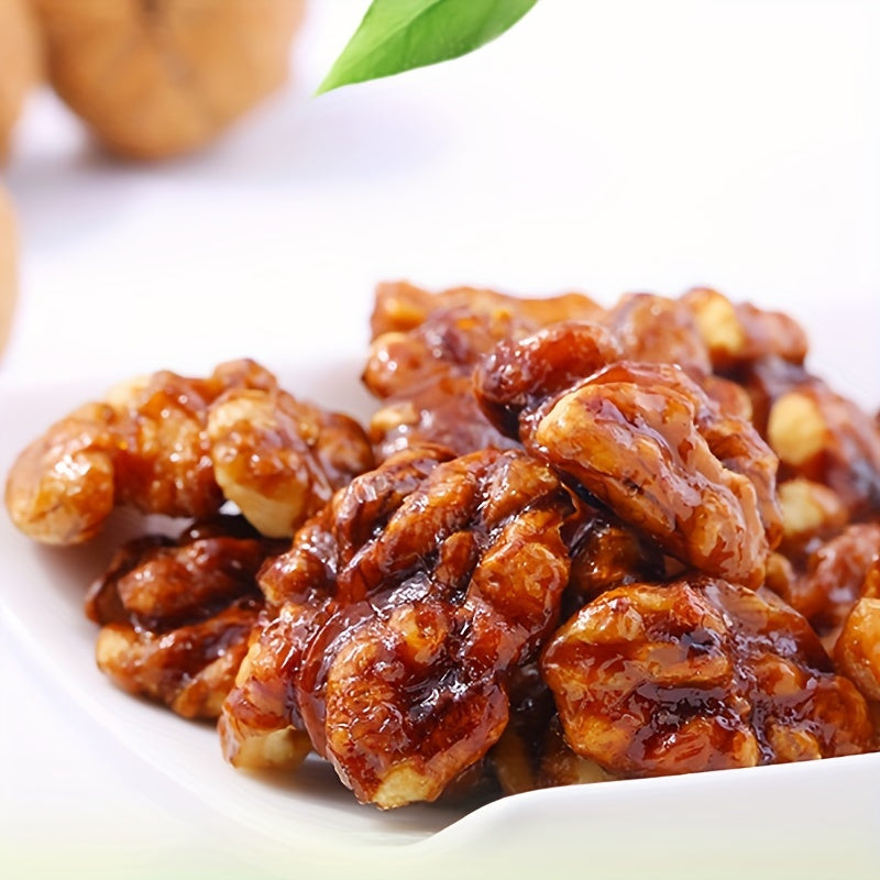 Mixed Nuts Gift Pack 8 Bags Honey Amber Walnuts Roasted Cashews - High Protein Gluten Free Low Calorie Healthy Snack for Office Parties Holiday Gifts