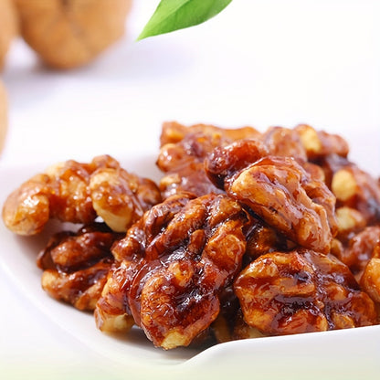 Mixed Nuts Gift Pack 8 Bags Honey Amber Walnuts Roasted Cashews - High Protein Gluten Free Low Calorie Healthy Snack for Office Parties Holiday Gifts
