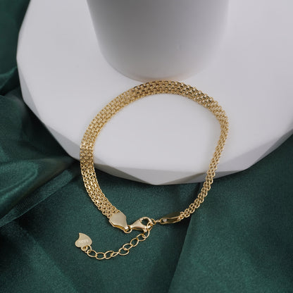 S925 Sterling Silver Sparkling Bracelet Hypoallergenic Elegant Luxury Bangle for Women Men Banquet Formal Occasion 3.65g Lightweight Fine Jewelry Gift